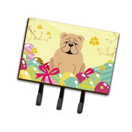 Carolines Treasures Easter Eggs English Bulldog Fawn Leash or Key Holder BB6124TH68